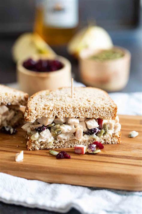 Turkey Salad Sandwich With Honey Mustard Taste And Tell