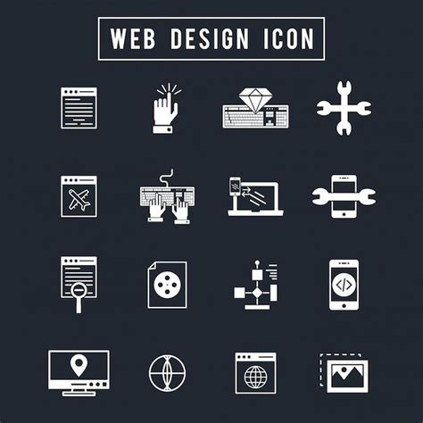 Web Design Icon Free Vector