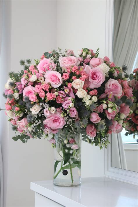 1900, and vase of flowers, ca. Large Vase with mix flowers - Lavender Chocolate