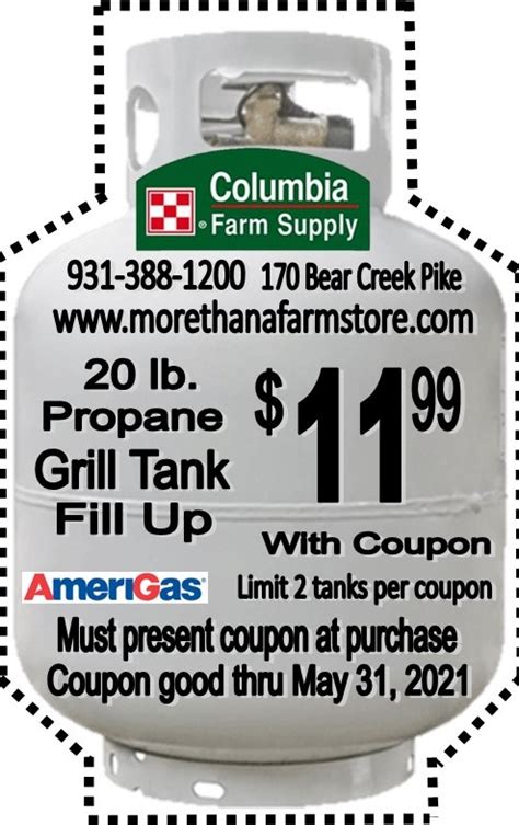 Specials And Coupons Columbia Farm Supply