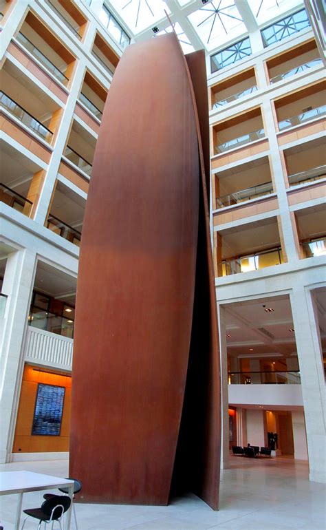 Richard Serra Charlie Brown 2000 Corten Steel 60 Tall Flickr