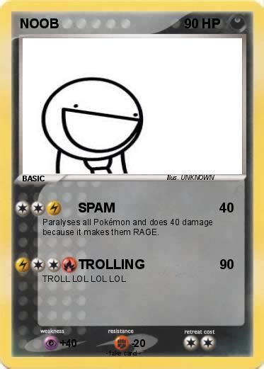 Pokémon Noob 446 446 Spam My Pokemon Card