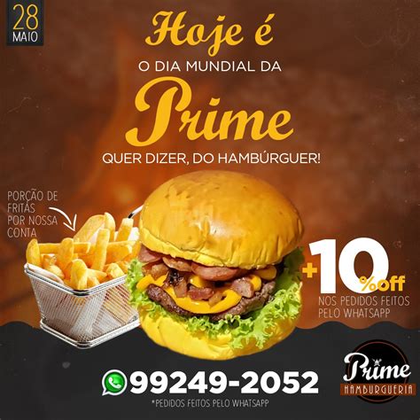 Aprenda a fazer uma receita fácil e gostosa em casa junto com o seu filho. DIA DO HAMBÚRGUER: Aproveite a promoção da Prime ...