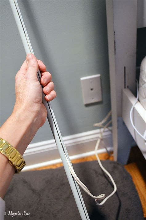 How To Hide Electrical Or Cable Cords Hide Electrical Cords Diy Hide