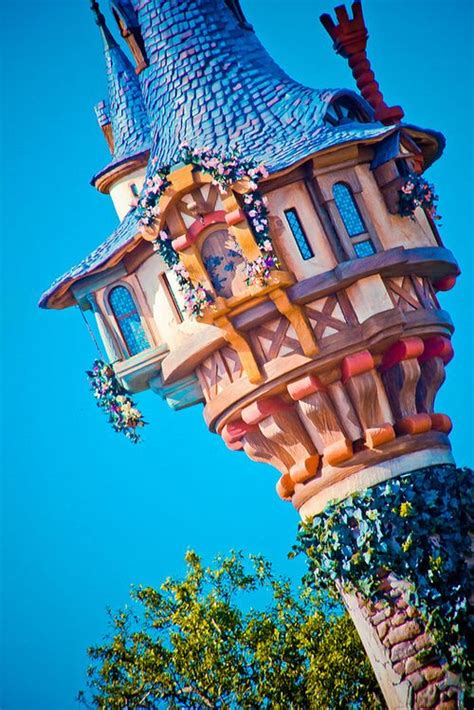 New Rapunzel Tower In Fantasyland At Wdw Disney World Magic Kingdom