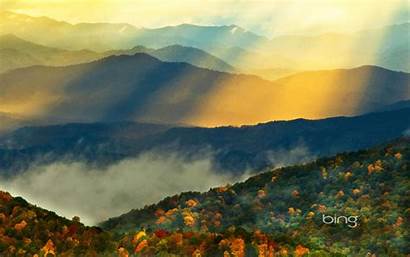 Wallpapers Bing Fall Landscape Mountains Smoky Mountain