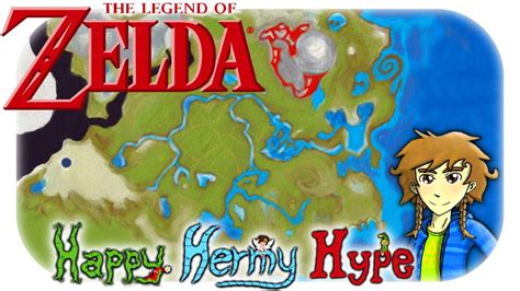 Zelda Breath Of The Wild ★ Full World Map ★ Complete Speedart Wii U