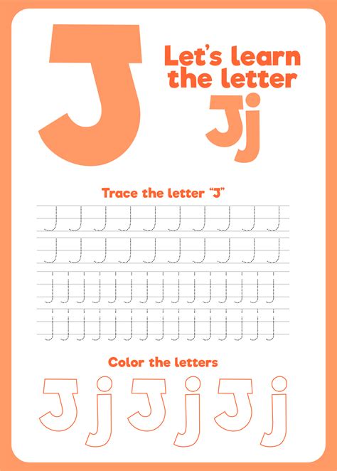 Printable Letter J For Preschoolers Printablee
