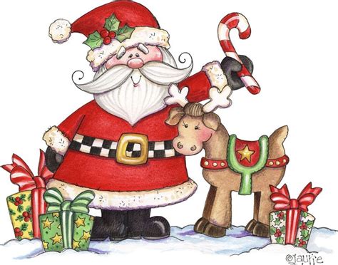 Santa Christmas Clip Art Images On 2 Clipartix