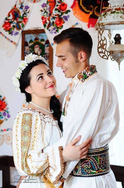 Pin By Adellayda On Costume Populare Romanian Wedding Orthodox Wedding