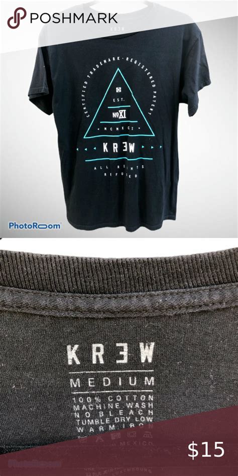 Krew Kr3w Black Sz M Skateboard T Shirt Skateboard Tshirt Kr3w T Shirt