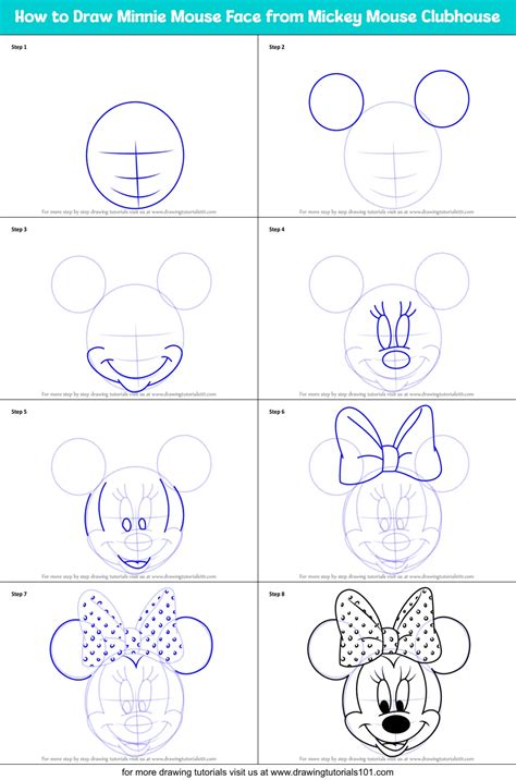 How To Draw Goofy Face From Mickey Mouse Clubhouse Pr