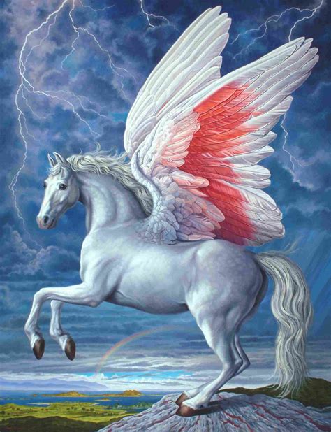 Pegasus Greek Mythology The Immortal Winged Horse That Sprang From