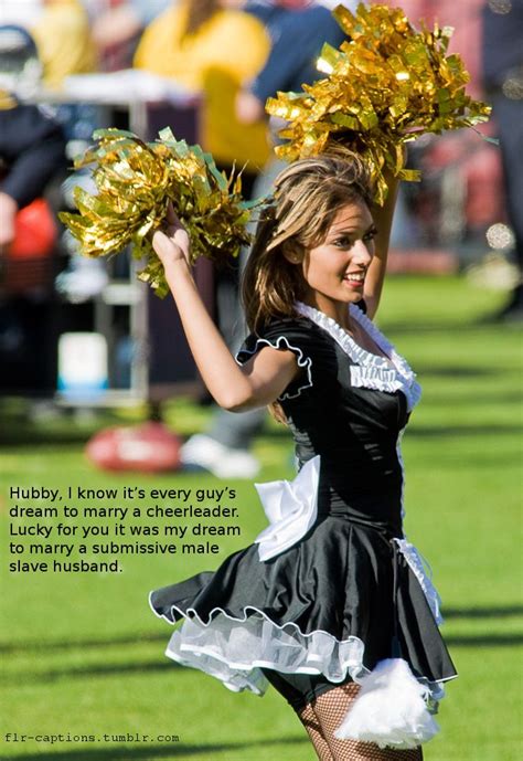Hubby I Know Its Every Guys Dream To Marry A Cheerleader Lucky For