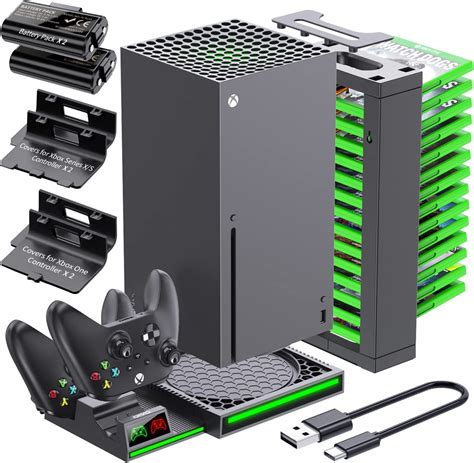 Buy Vertical Stand Compatible Xbox Series X Console Oivo Controller Charging Station With