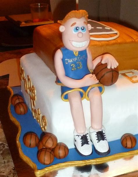 Basketball Fondant Cake