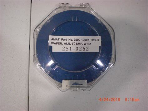 0200 10007 Applied Materials Amat 0200 10007 Wafer6 Aln Smf Wxz