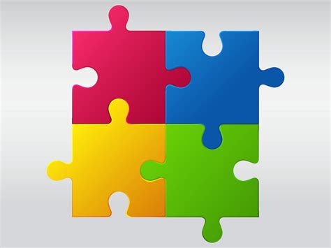 Download puzzle pieces template and use any clip art,coloring,png graphics in your website, document or presentation. Jigsaw Puzzle