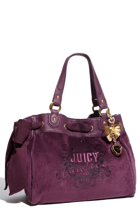 Fashionqueen Juicy Couture Daydreamer Velour Bag