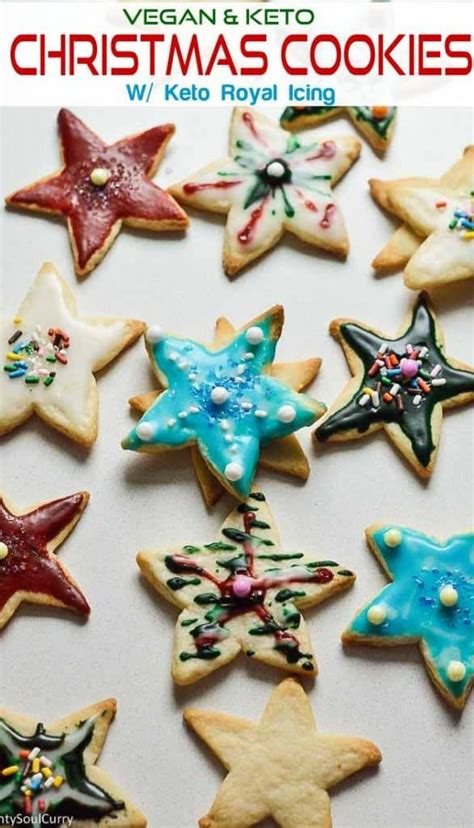 Enjoy a holiday sweetness that doesn't come from sugar. Keto Christmas Cookies | Christmas cookies, Sugar free frosting, Dessert recipes