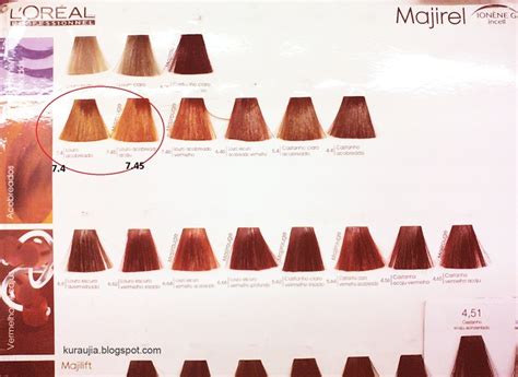 Wella Color Charm Chart Reds Tiara Hopson