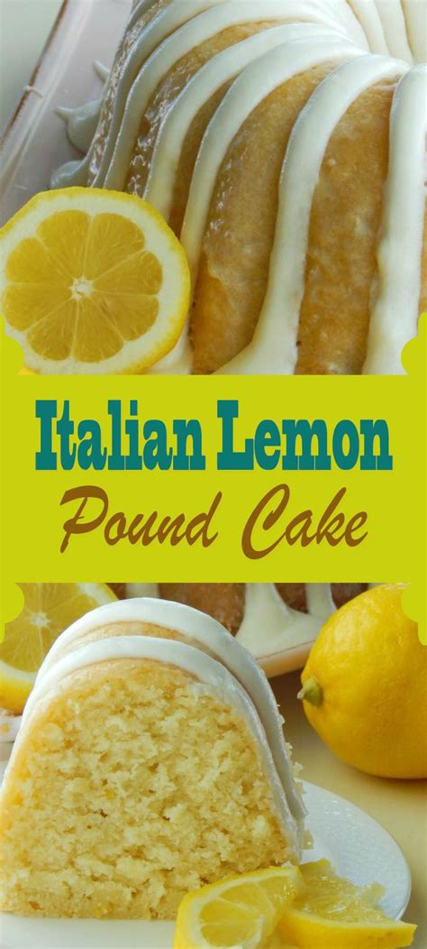 Flour, butter, eggs, and sugar. Italian Lemon Pound Cake | Italian lemon pound cake ...