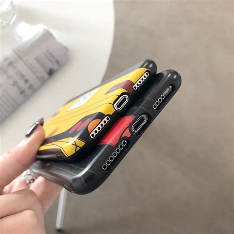 Initial D Car Taillight Case Soft Silicone Cover For Iphone 11 Pro X X