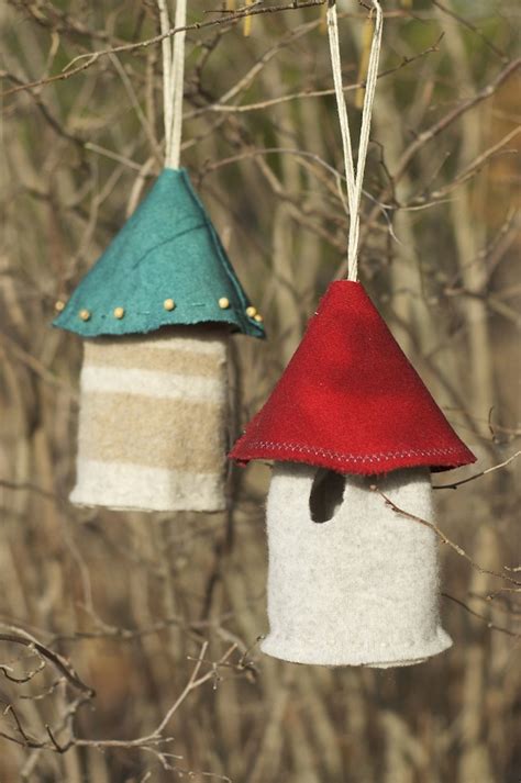 The Sitting Tree Felted Birdhouse