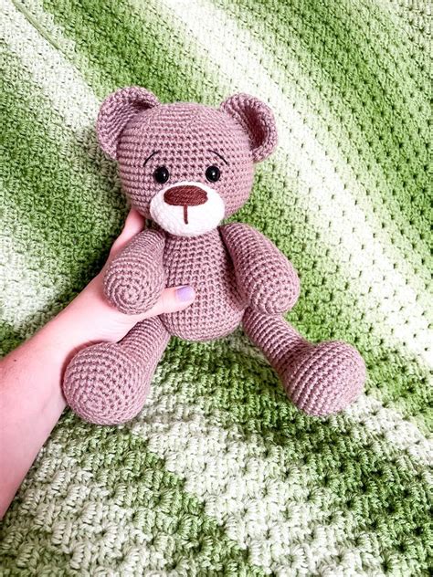 Classic Crochet Teddy Bear Free Pattern Artofit