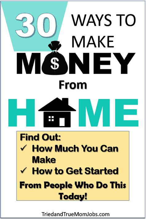 If we use our money smartly and intentionally, it has the power to. 30 Best Ways to Make Money from Home in 2019 - I Earn ...