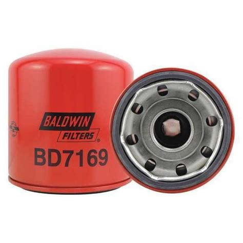 Baldwin Filters Oil Filter Spin On Dual Flow Bd7169 Zoro