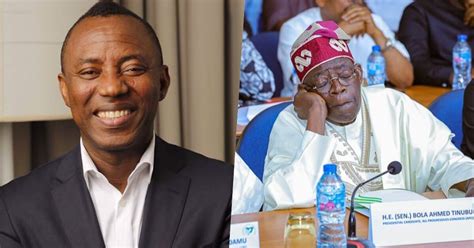 Sowore Shares Photos Of Tinubu Allegedly Sleeping In A Meeting They