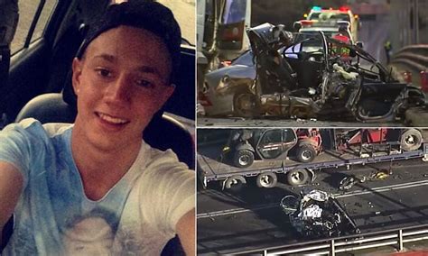 Mangled Wreck Of South Australian Mans Car Daily Mail Online