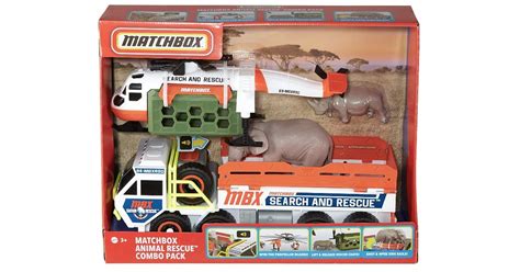 Matchbox Animal Rescue Combo Pack Only 1769 Reg 35 Daily Deals