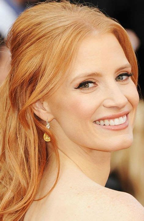 How Gorgeous Is Jessica Chastain At Oscars 2012 Perfection Light