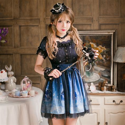 Princess Sweet Lolita Dress Candy Rain Dresses Summer Refresh Japanese