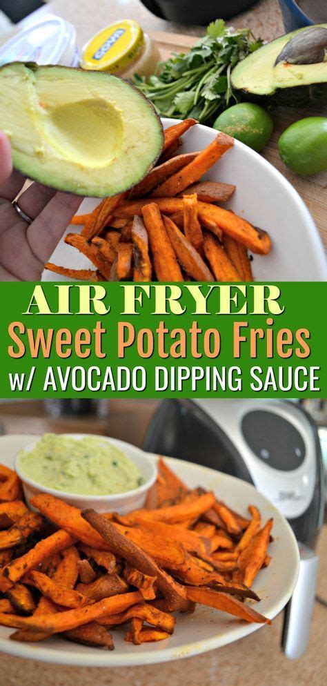 They're great on their own, but even better with one of. Pair these perfect air fried sweet potato fries with a ...