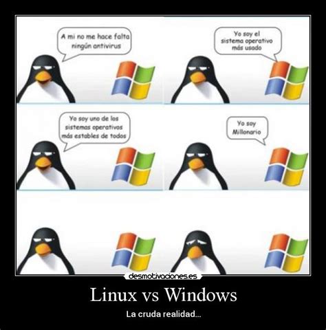 Linux Vs Windows Vs Mac Meme Ertrack