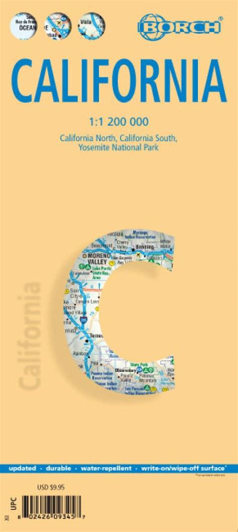 California Road Maps And Travel Atlases World Road Maps