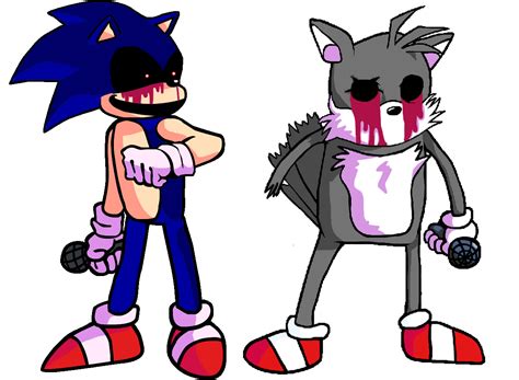 Fnf Tgt Sonicexe And Tailsexe Requestsed By 205tob On Deviantart