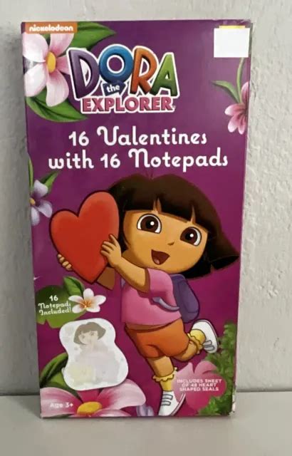 Nickelodeon Dora The Explorer Valentines Day Cards 16 Cards And 16