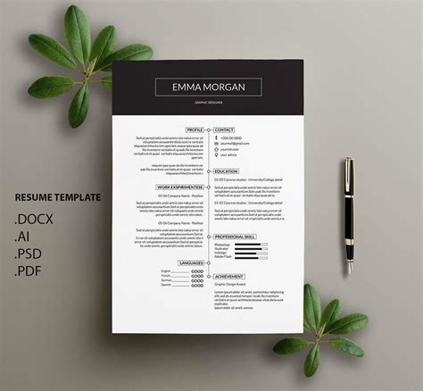 These six resume templates are free to download and designed to best fit your resume onto one page. 15 One Page Resume Templates Examples of 1 Page Format