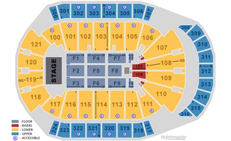Palace Of Auburn Hills Seating Chart Row Ff Awesome Home
