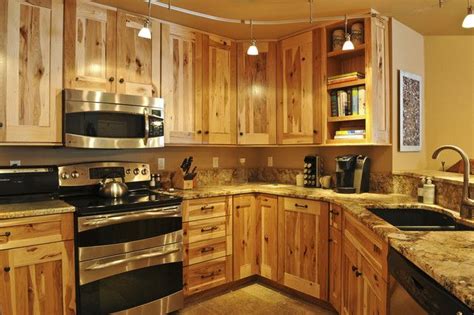 Kitchen cabinetry, decorative hardware, functional hardware Awesome Denver Hickory Kitchen Cabinets Denver Kitchen ...