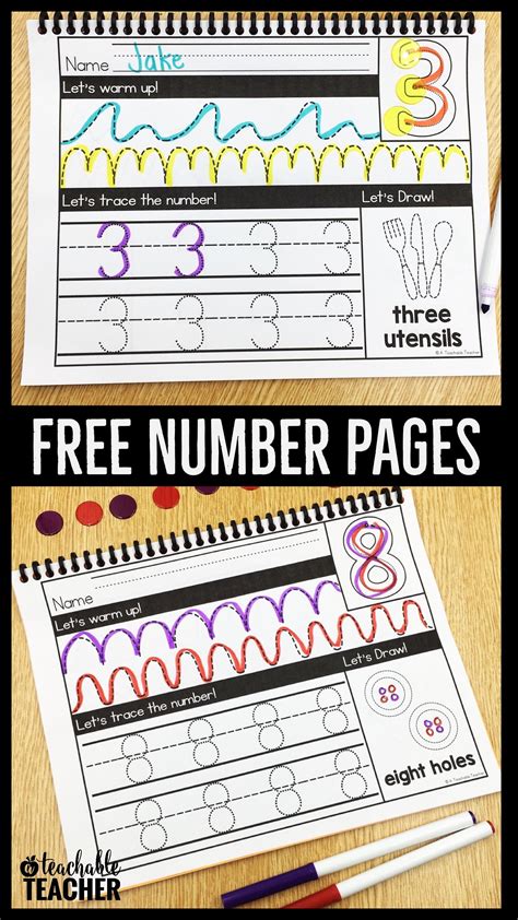 Numbers Tracing | Numbers preschool, Teaching numbers, Learning numbers