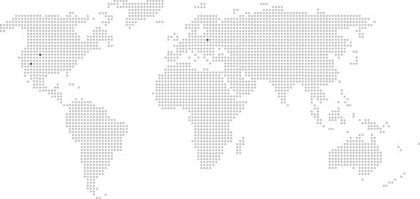 Dotted World Map Vector At Collection Of Dotted World