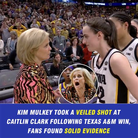 Kim Mulkey Took A Veiled Shot At Caitlin Clark Following Texas A M Win Fans Show Proof News