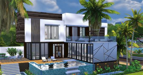 Tropical Home The Sims 4