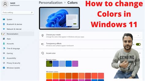 How To Change The Start Menu And Taskbar Colors In Windows 11 Enable
