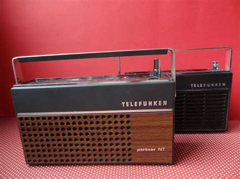 2 Rare Telefunken Transistor Radios Partner 200 And Partner Catawiki